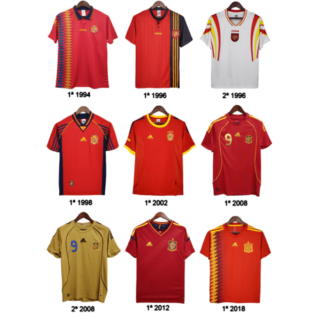 Camiseta Selección Española - Talla L – Caramelo Vintage