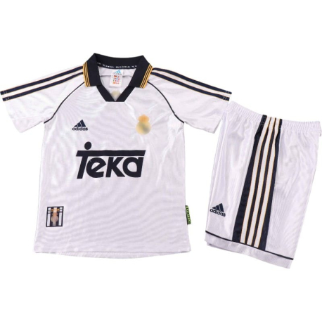 Kit Niño Retro 1ª Real Madrid 98/00